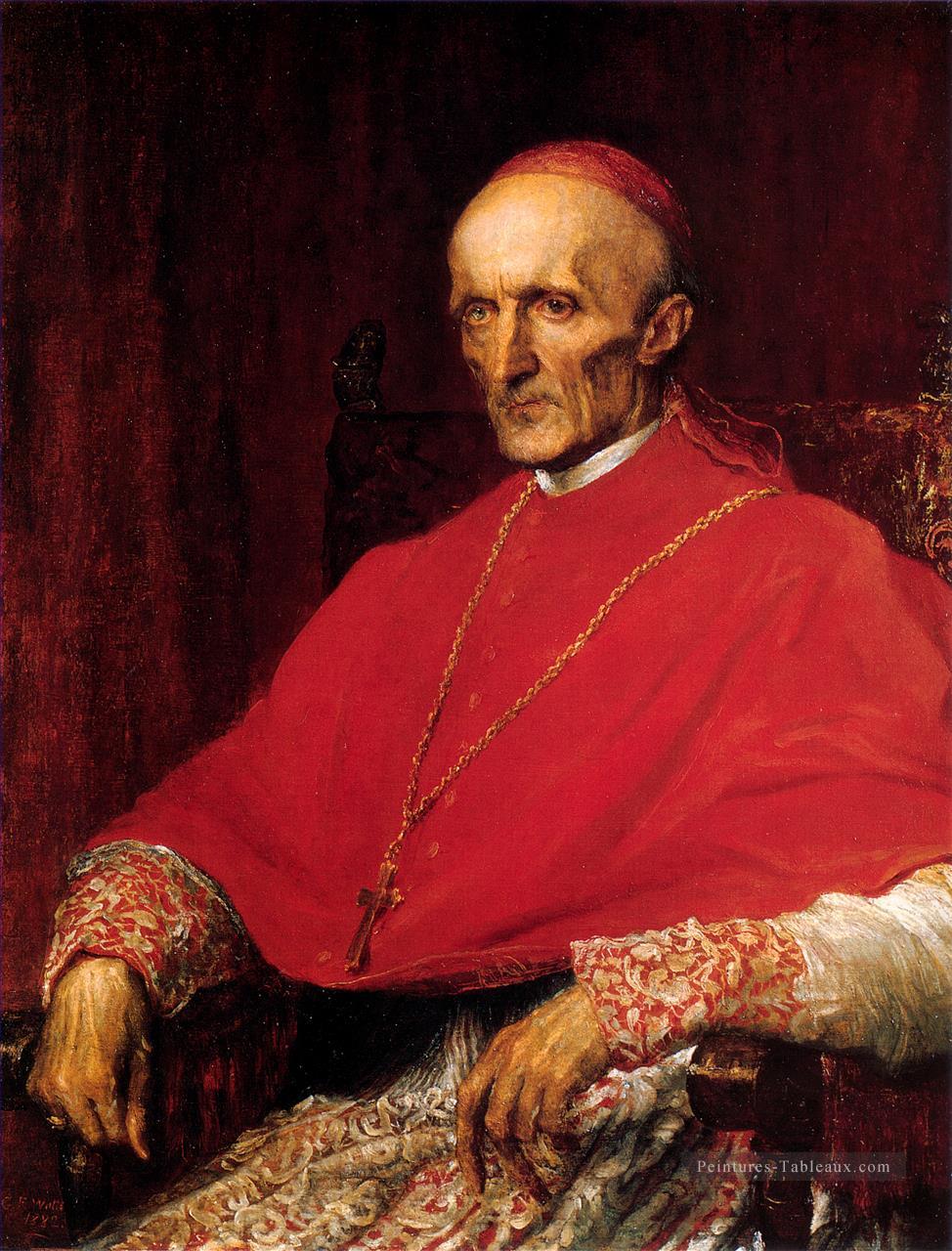 G F Cardinal Manning symboliste George Frederic Watts Peintures à l'huile